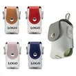 PU Golf Ball Waist Bag Carry Pouch with Tee Holder Clip