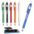 Capacitive 2 in 1 Ballpoint Pen with Stylus Tip Black Ink