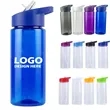 16Oz Sports Water Bottle with Straw Flip
