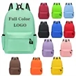 Polyester College High School Laptop Backpack Casual Daypack