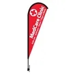 11-ft. Tear Drop Flag Kit Single Side