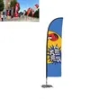 Double Sided Custom Printing Feather Flag-9 Feet Tall