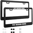 Custom Aluminum License Plate Frame