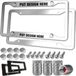 Stainless Steel License Plate Frame