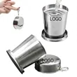 Stainless Steel Portable Outdoor Camping Collapsible Cup