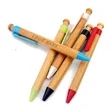 Colorful Eco Friendly Bamboo Click Pen