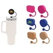 Reusable 10mm silicone straw topper for Stanley Cup