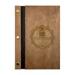 Wooden Menu Cover A5