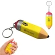 Pencil Stress PU Foam Toy Balls Keychain
