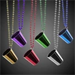 Mardi Gras Necklace with Shot Glass