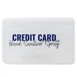 Hand Sanitizer Credit Card Spray
