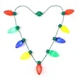 LED Christmas Day Party Glow Necklace