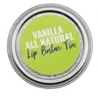 All Natural Vanilla Lip Balm Tin