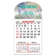 Stick It Magnet Calendar Pads - Oval w/ Bottom Strip
