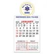 Stick It Magnet Calendar Pads - Round w/ Bottom Strip