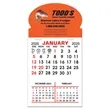 Stick It Decal Calendar Pads - Oval w/ Bottom Strip