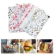 12 x 12'' Wax Paper Sandwich Paper Basket Liner Deli Wrap