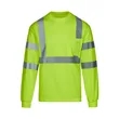 Hi-Viz ANSI Class 3 Moisture Wicking Long Sleeve T-shirt