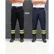 Work Pants with Button Closure with 4" Reflective 3M Tape