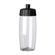 Push Spout Plastic Water Bottle, 19 oz.