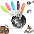 10PCS Kitchen cup with Scale Measuring Spoons Sets