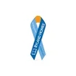 2"X8" Awareness Ribbon Shape Custom Printed Bookmarks