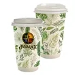 16 oz. Full Color Earth Paper Cup With Lid