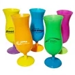 16OZ. Colorful Plastic Hurricane Glasses Cups Party Supplies