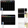 Magnetic Whiteboard Refrigerator Menu and Grocery List