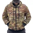 Tactical Poncho Liner Zip Up Hoodie