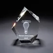 3D Crystal Maximo Small Award