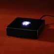 Deluxe Black Square Lighted Base