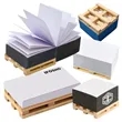 300 Sheets Note Cube Memo Pad Block w/ Wooden Pallet