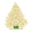 Gold Tree Shape Ornament