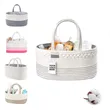 Luxury Cotton Rope Baby Basket Organizer
