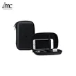 Black Phone and Electronics Accessory Case with Zip Closure