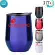 12 oz Stainless Wine Tumbler w/ Plastic Liner