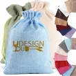 Burlap Bags With Drawstring
