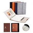 A 5 All-in-one 6-Ring Binder Magnetic Padfolio w/ Pen Holder