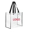 Clear PVC Stadium Tote Bag