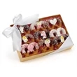 Wedding Chocolate Pretzel Twists, Box of 9