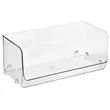 Large Stackable Desktop clear box bins Office Desk Organizer