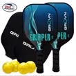 GRUVN Pickleball Starter Set - 2 Gripper-G16 & Size 15.5''