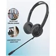 Billboard Mini Teleconference Headset with Flexible Mic