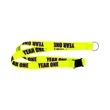 YEAR ONE Yellow Lanyard, Breakaway Clip, Key Ring