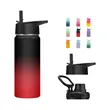Vacuum Insulated Dual-color  Outdoor Sports Water Bottle