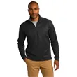 Port Authority Vertical Texture Quarter-Zip Pullover