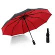 Double-layer Reinforced Windproof Automatic Folding Umbrella