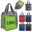 Insulated Lunch Tote Bag With Side Mesh Pocket