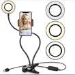Ring Light with Phone Holder